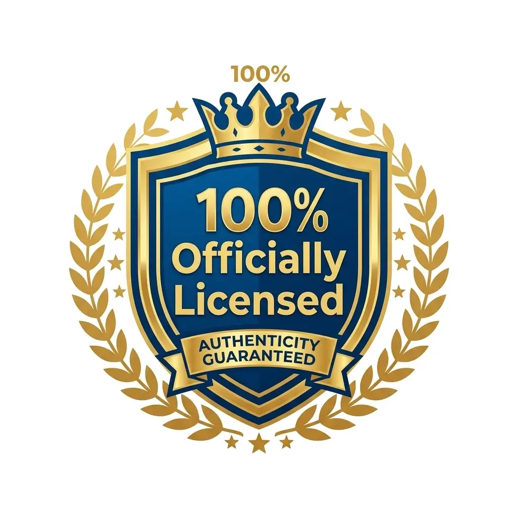 100% officially licensed authentic anime figures and collectibles authenticity guarantee badge